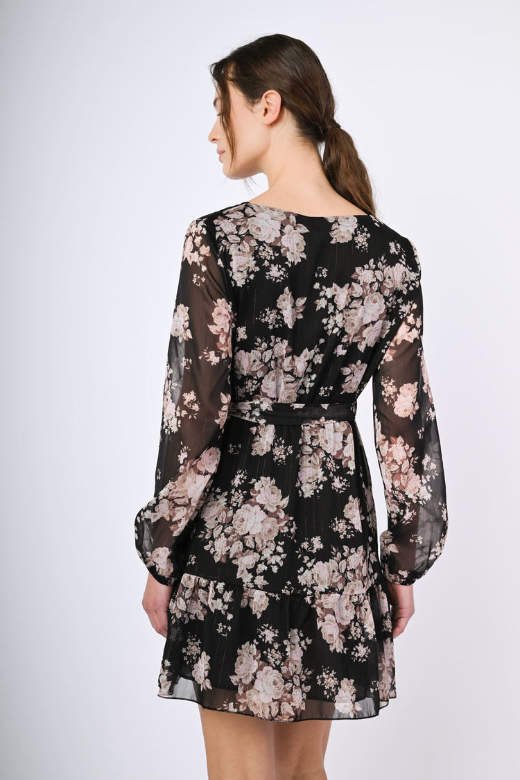 Floral print dress