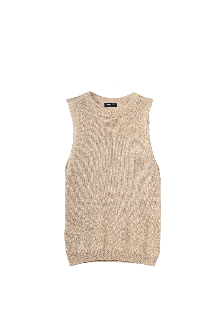 Lurex knit top