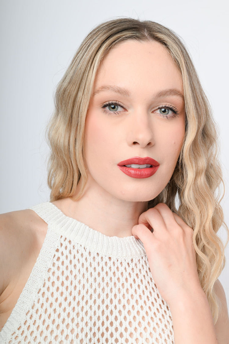 Crochet knit top