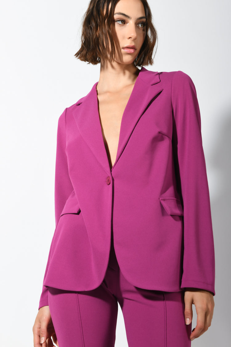 Single-breasted blazer