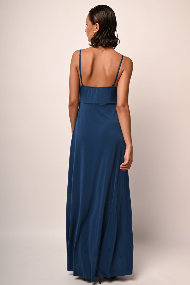 Jewels straps long dress