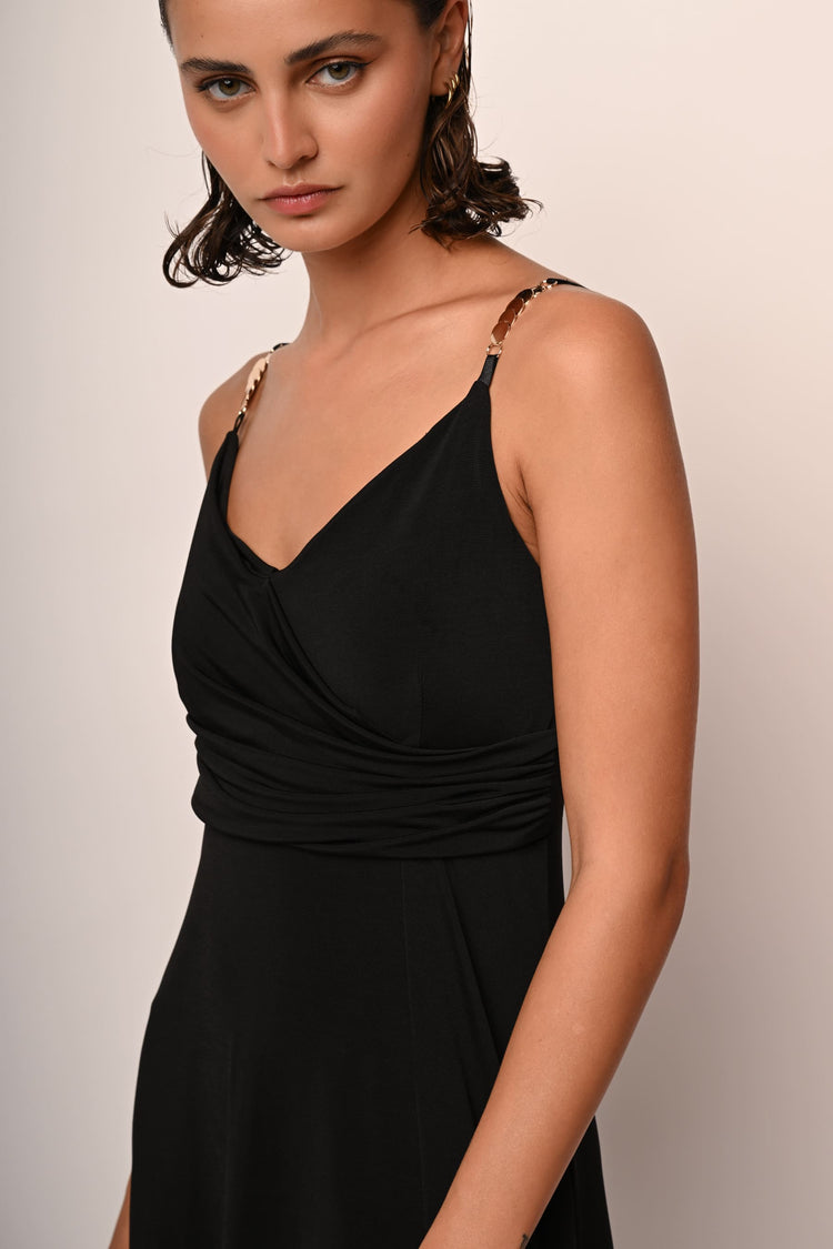 Jewels straps long dress