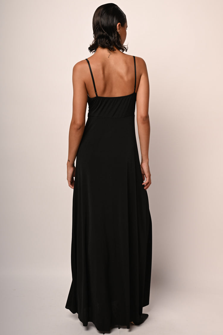 Jewels straps long dress