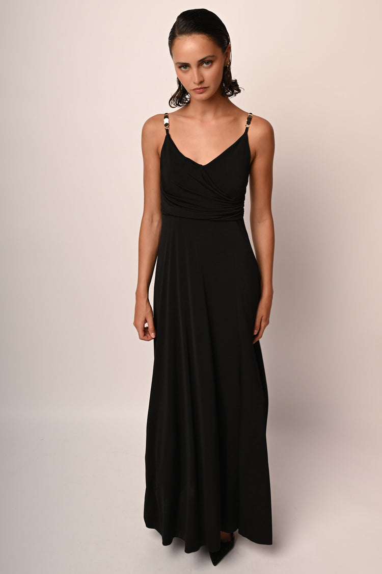 Jewels straps long dress