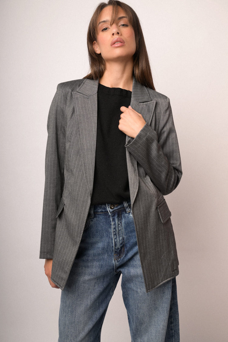 Giacca basic aperta