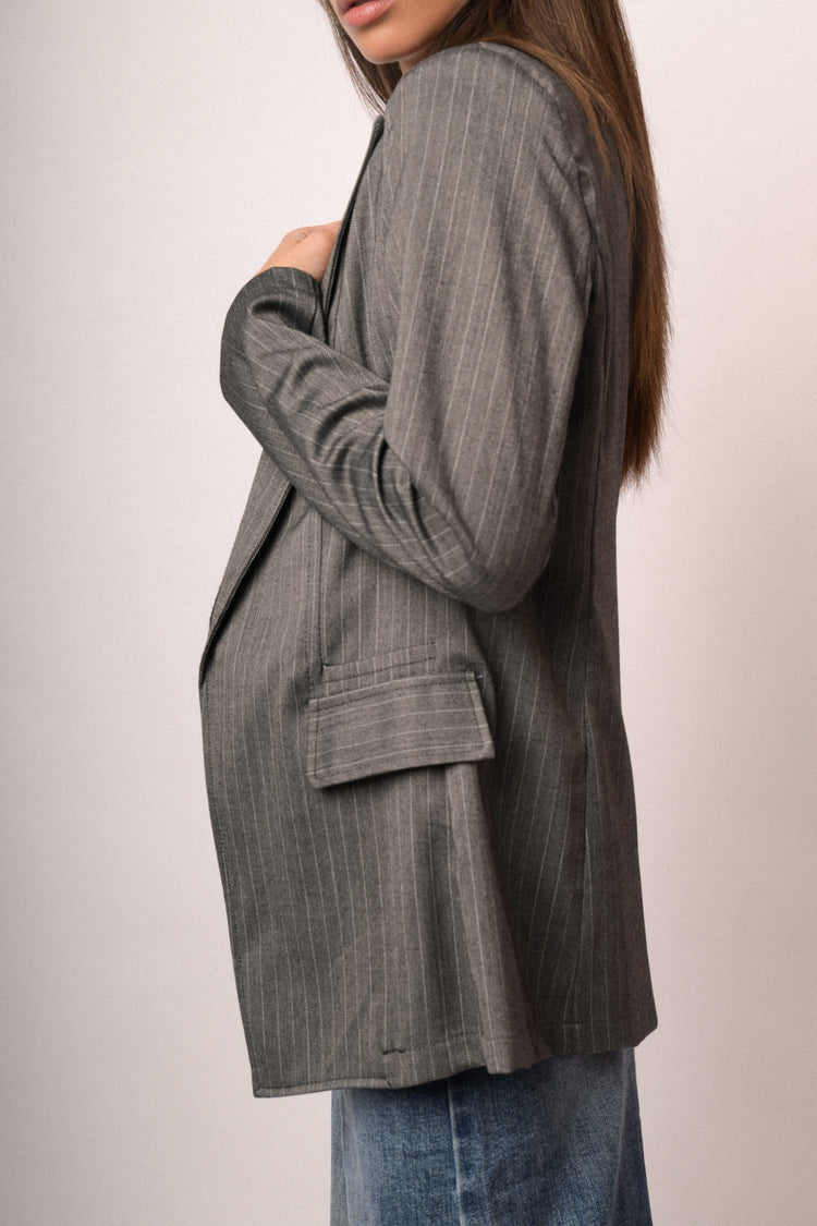 Giacca basic aperta
