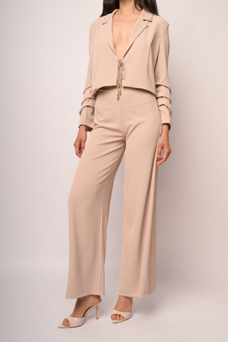 Pantaloni palazzo fluido