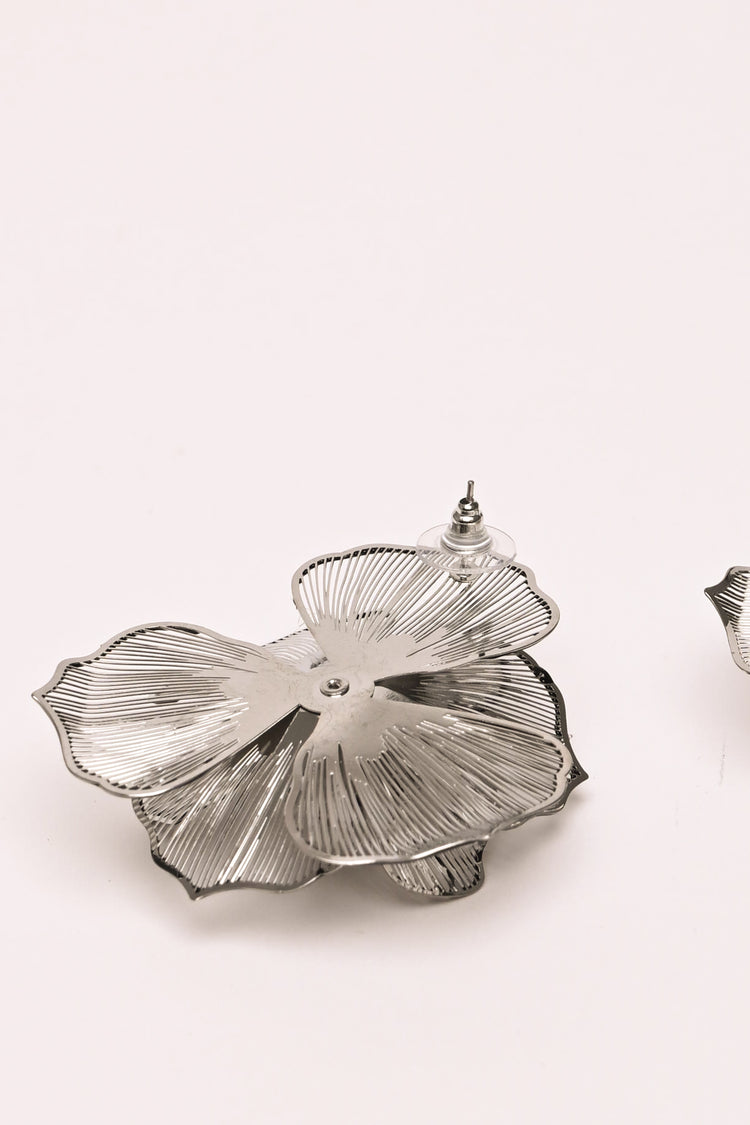 Orecchini a fiore 3D