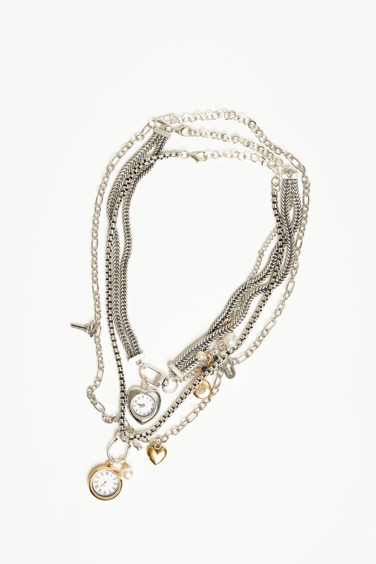 Collana pendenti orologi