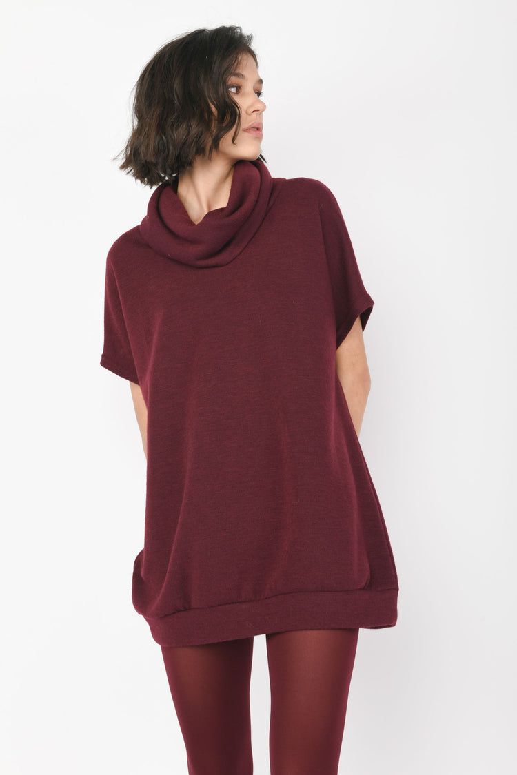 Oversized cocoon sweater