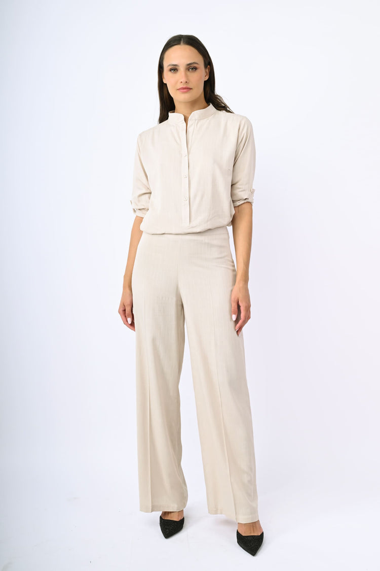 Viscose palazzo trousers