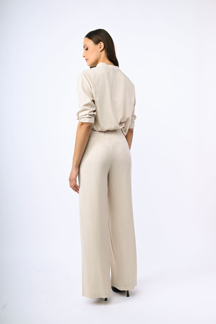 Viscose palazzo trousers
