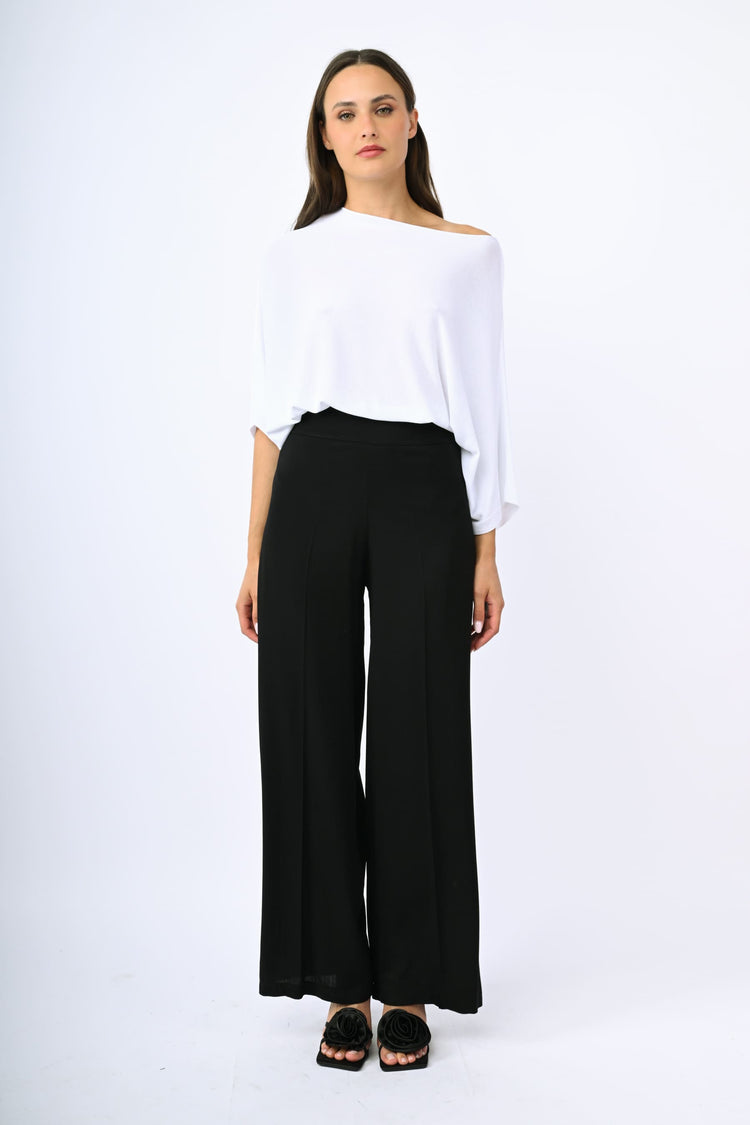 Viscose palazzo trousers