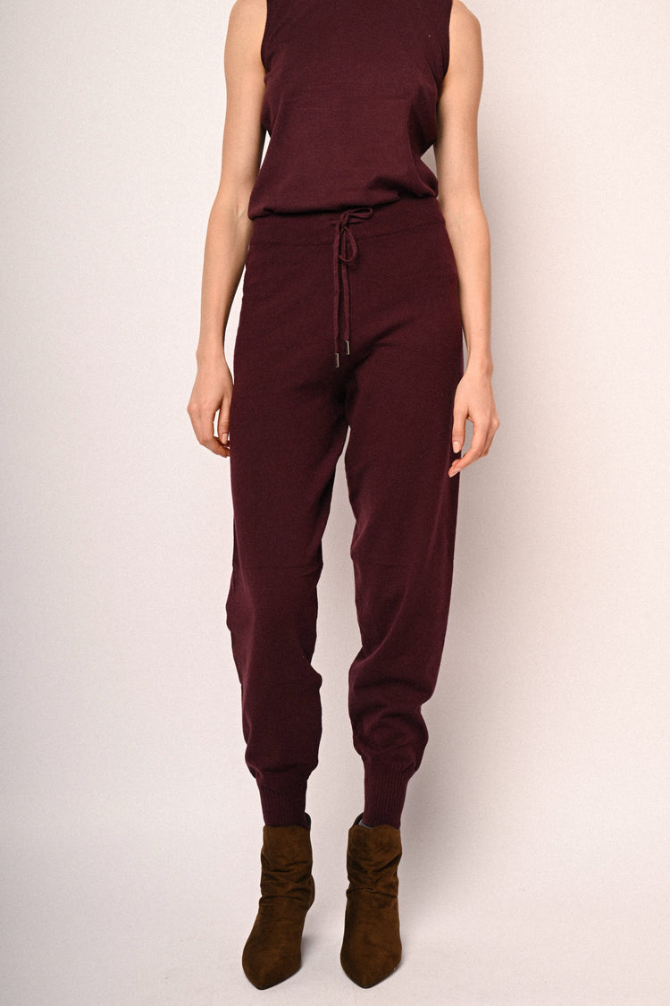 Knit joggers pants