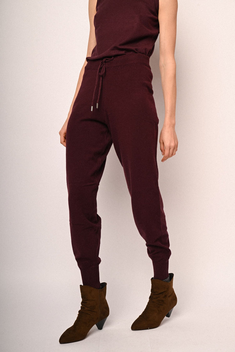 Knit joggers pants