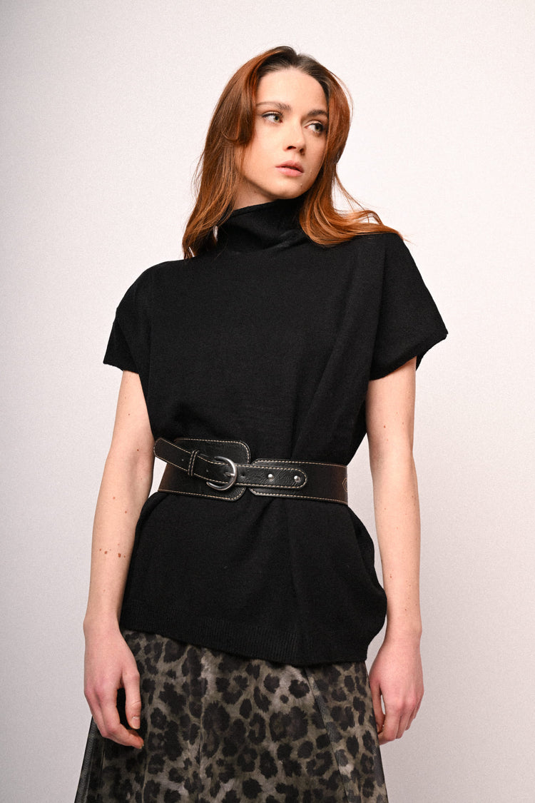 Oversized turtleneck