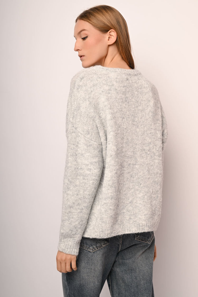 Embroidered sweater