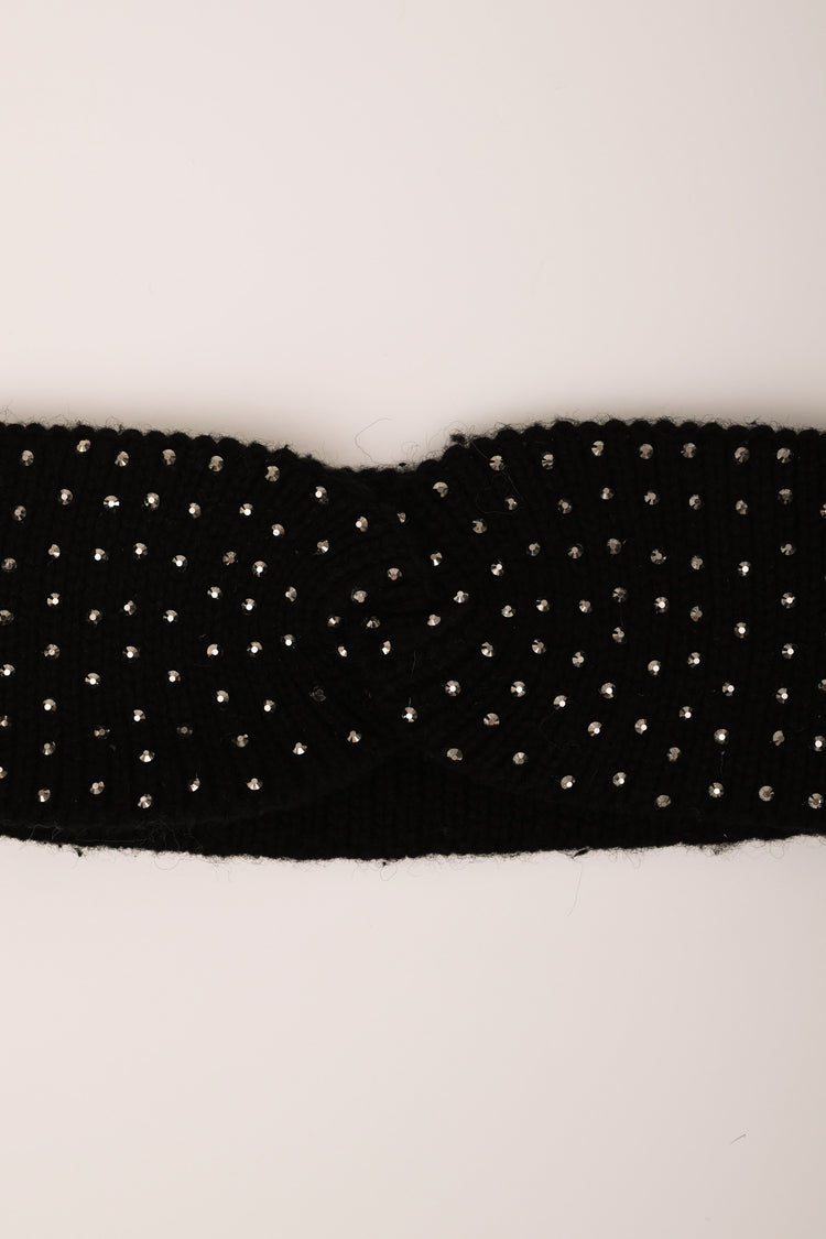 Rhinestone knot headband