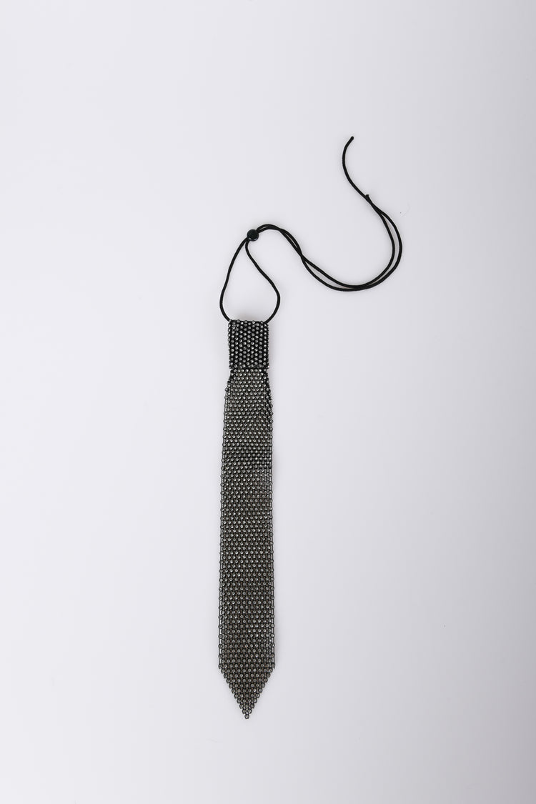 Rhinestoned tie