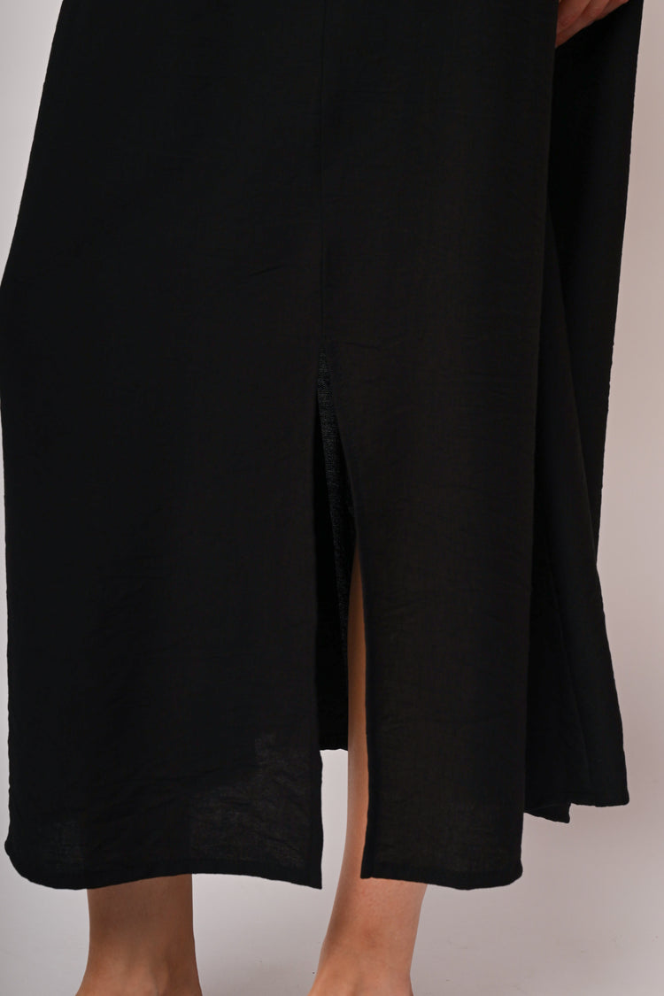 Split maxi skirt