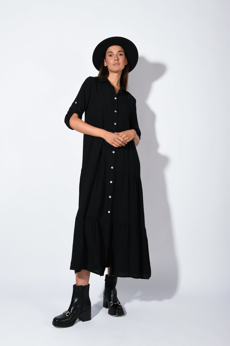 Shirt maxi dress