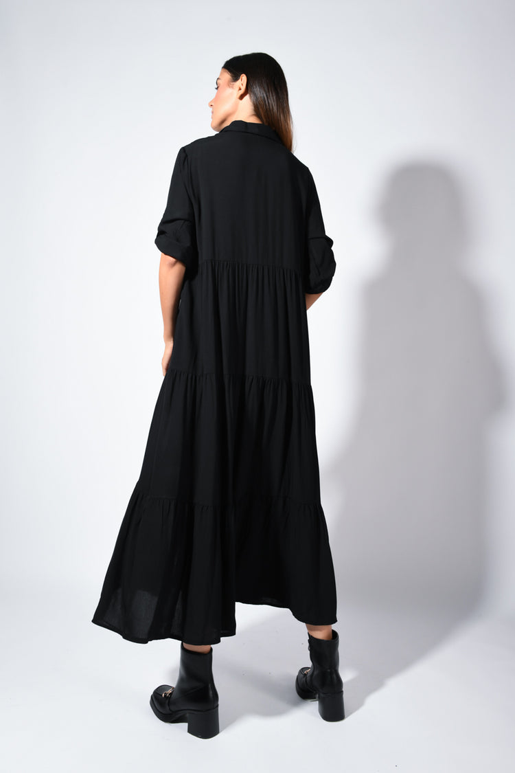 Shirt maxi dress