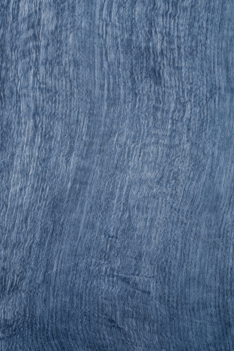 Blue basic scarf