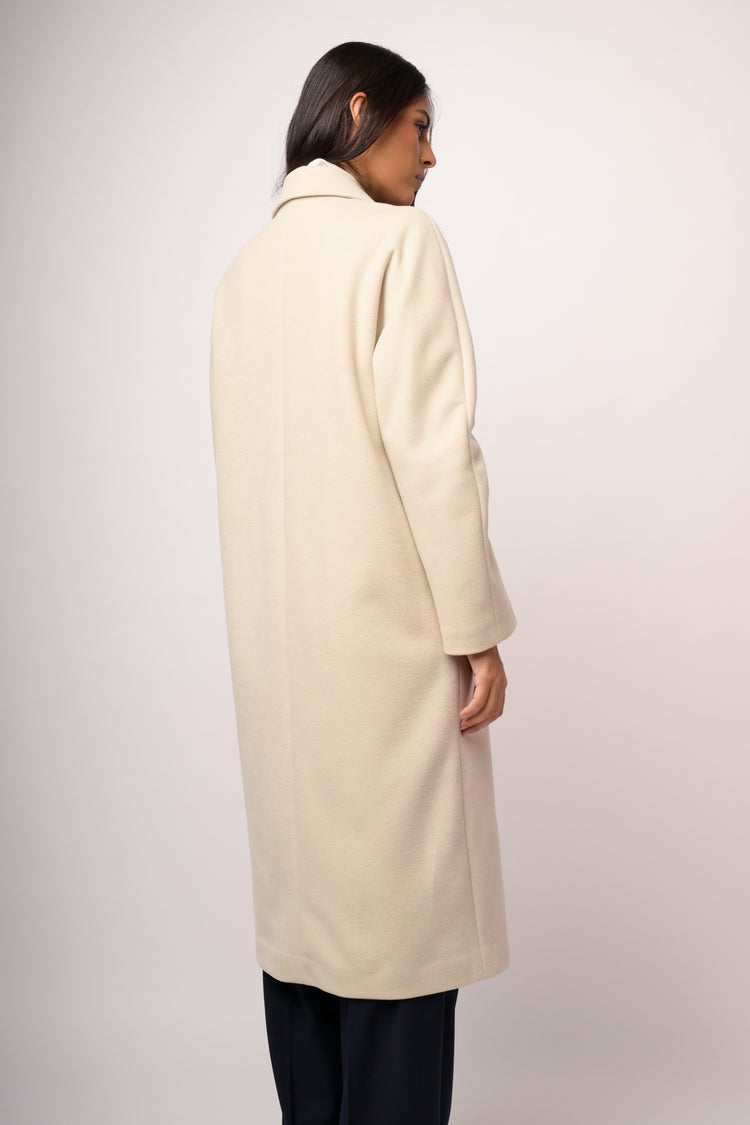 Cappotto lungo doppiopetto
