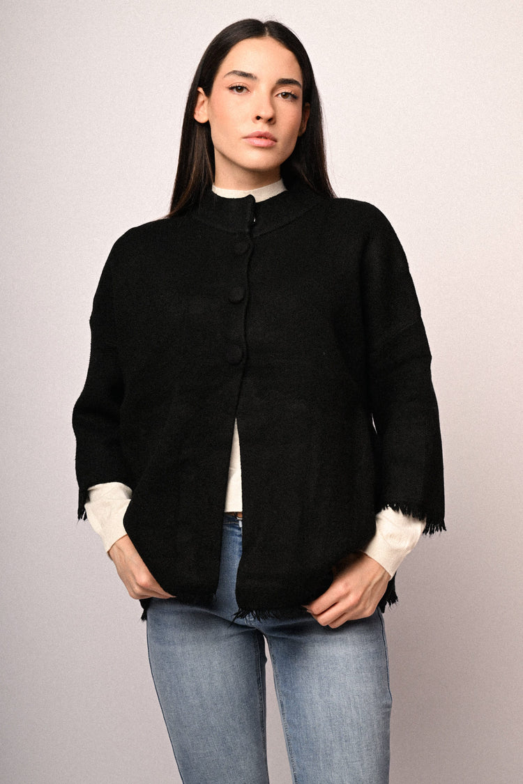 Mandari collar cardigan