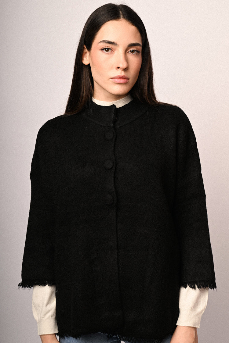 Mandari collar cardigan