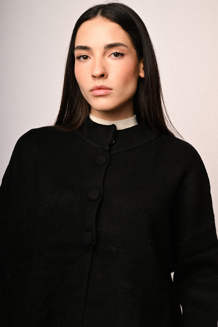 Mandari collar cardigan