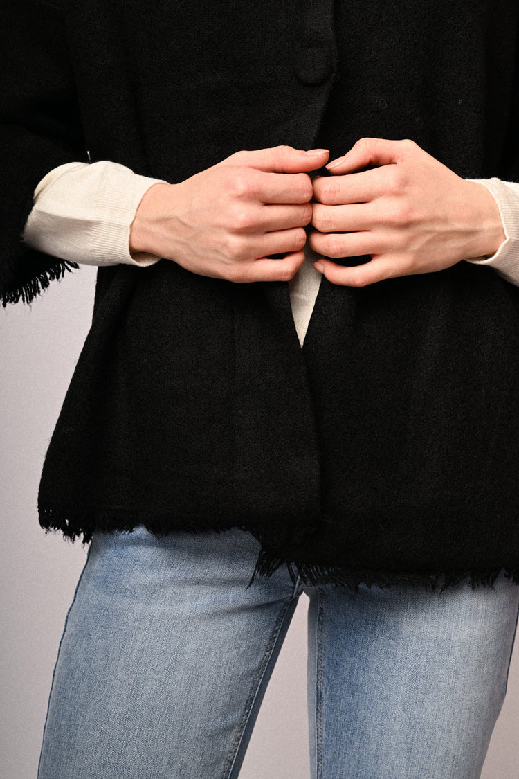 Mandari collar cardigan