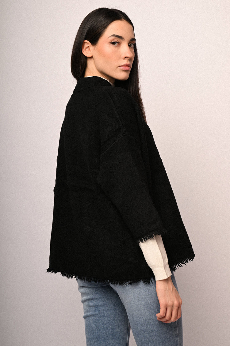 Mandari collar cardigan
