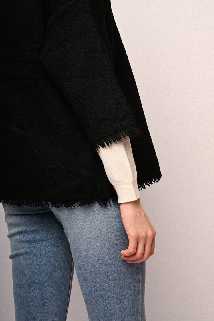 Mandari collar cardigan