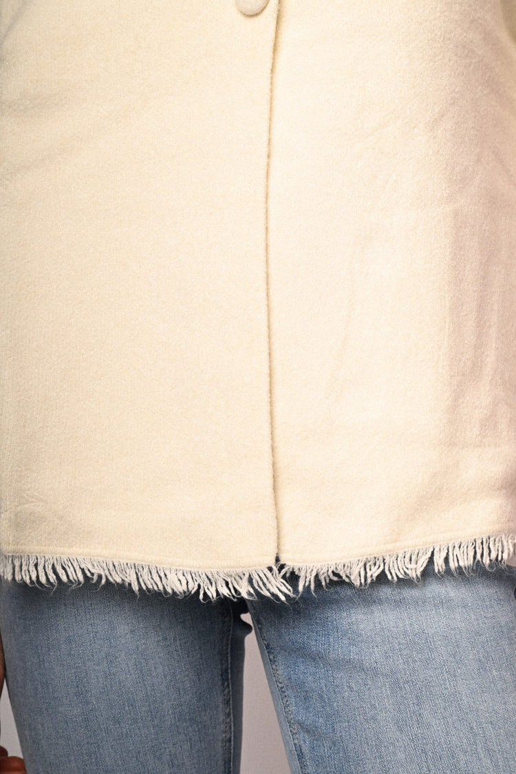 Mandari collar cardigan