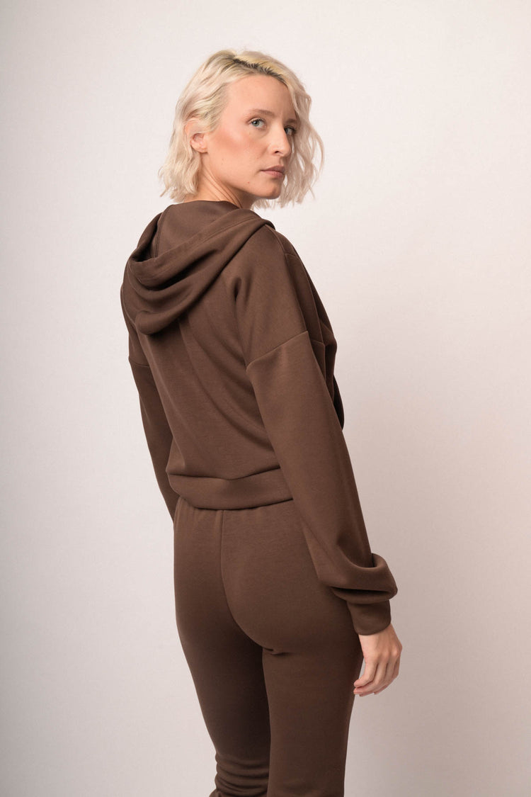 Maglia felpa con zip