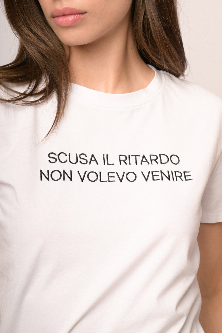Maglia con scritta