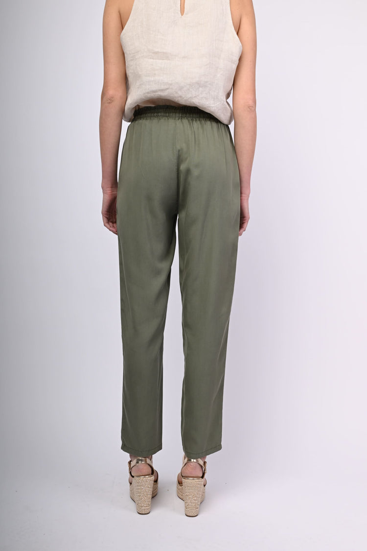 Lyocell baggy trousers