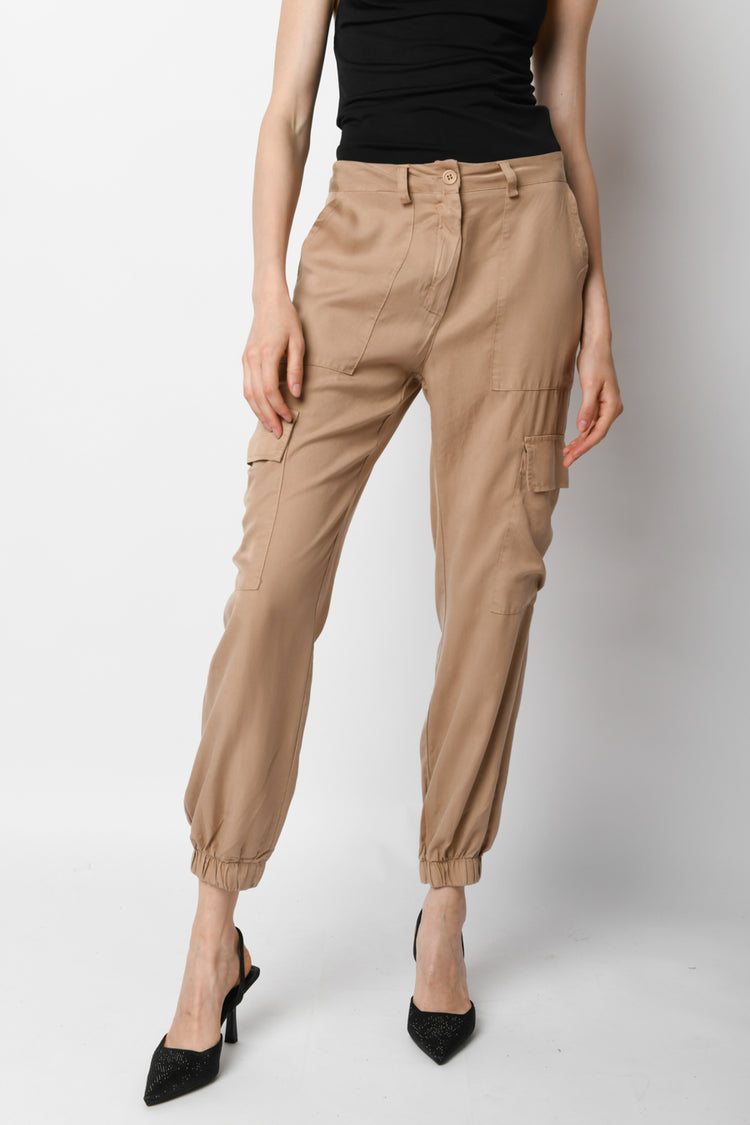 Lyocell cargo pants