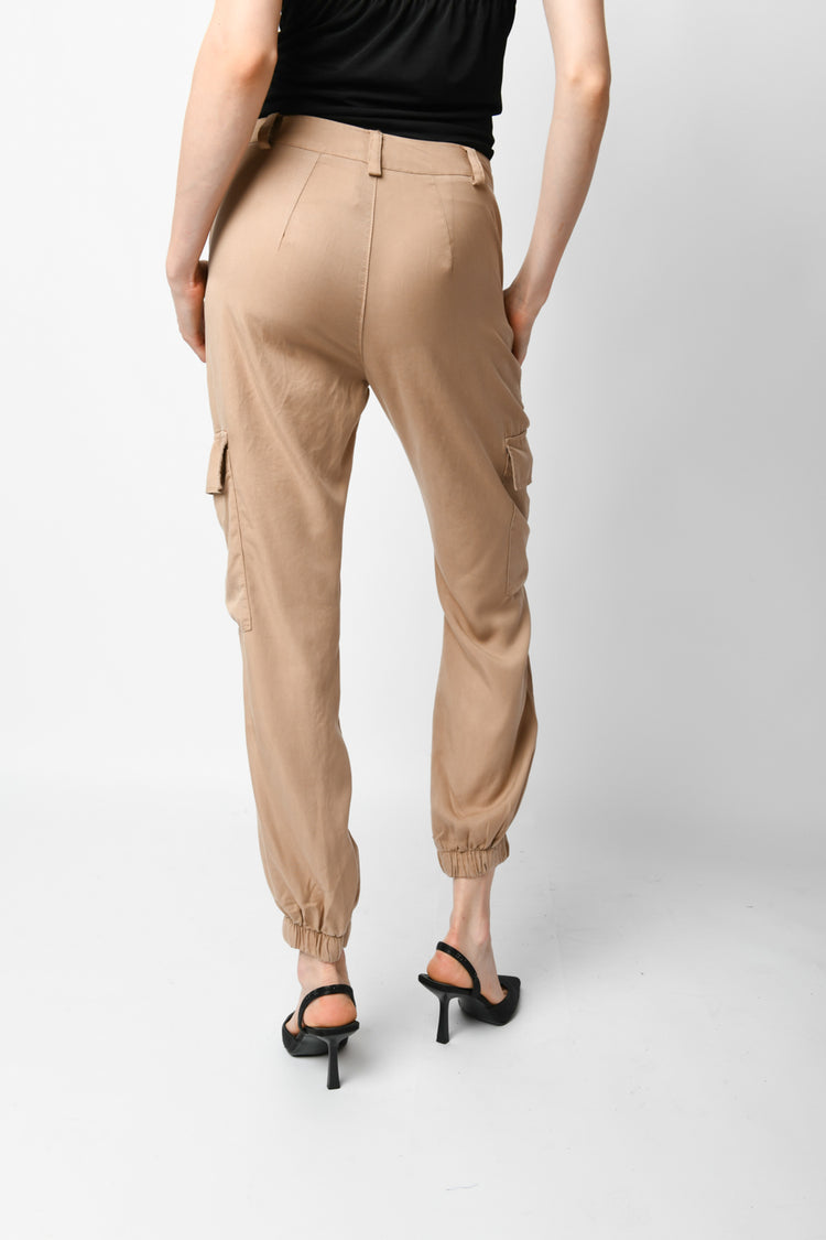 Lyocell cargo pants