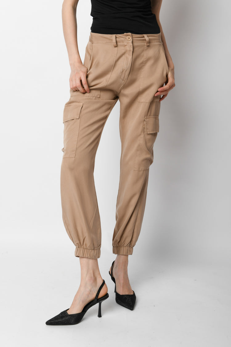 Lyocell cargo pants