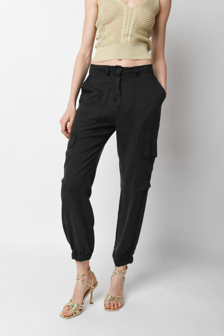 Lyocell cargo pants