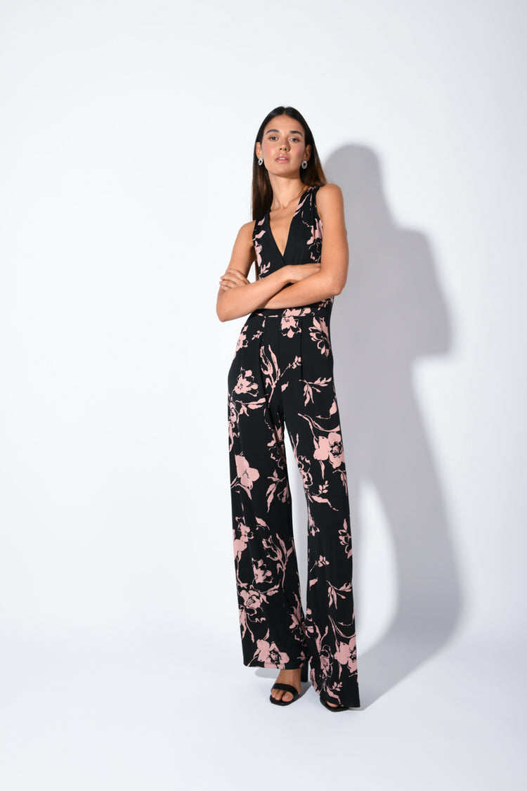 Floral print jumpsuit