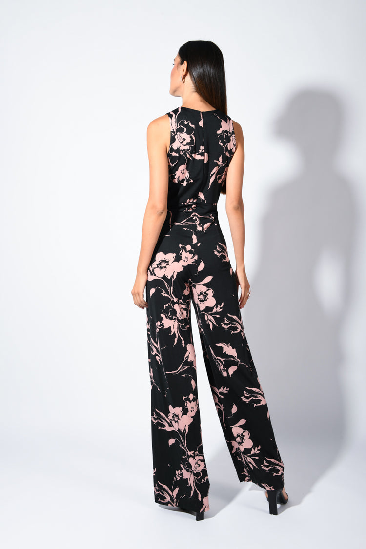 Floral print jumpsuit