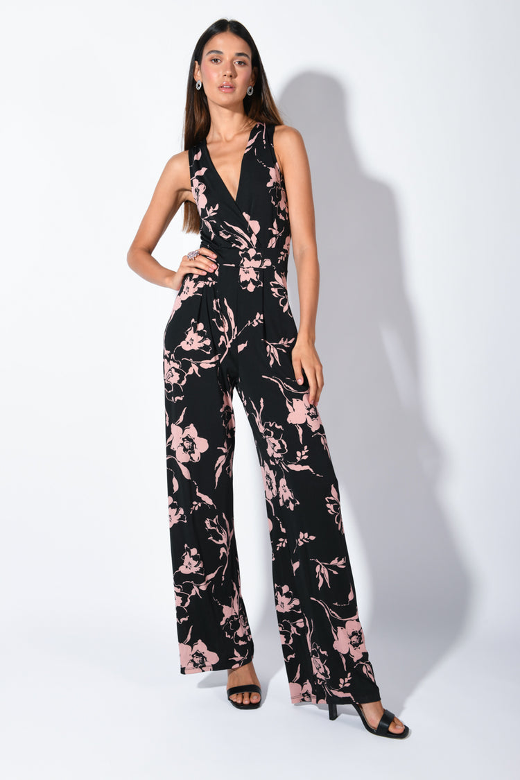 Floral print jumpsuit