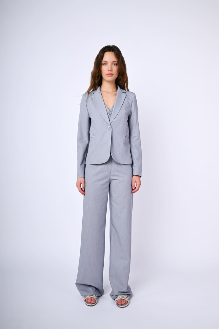 Viscose-blend palazzo trousers