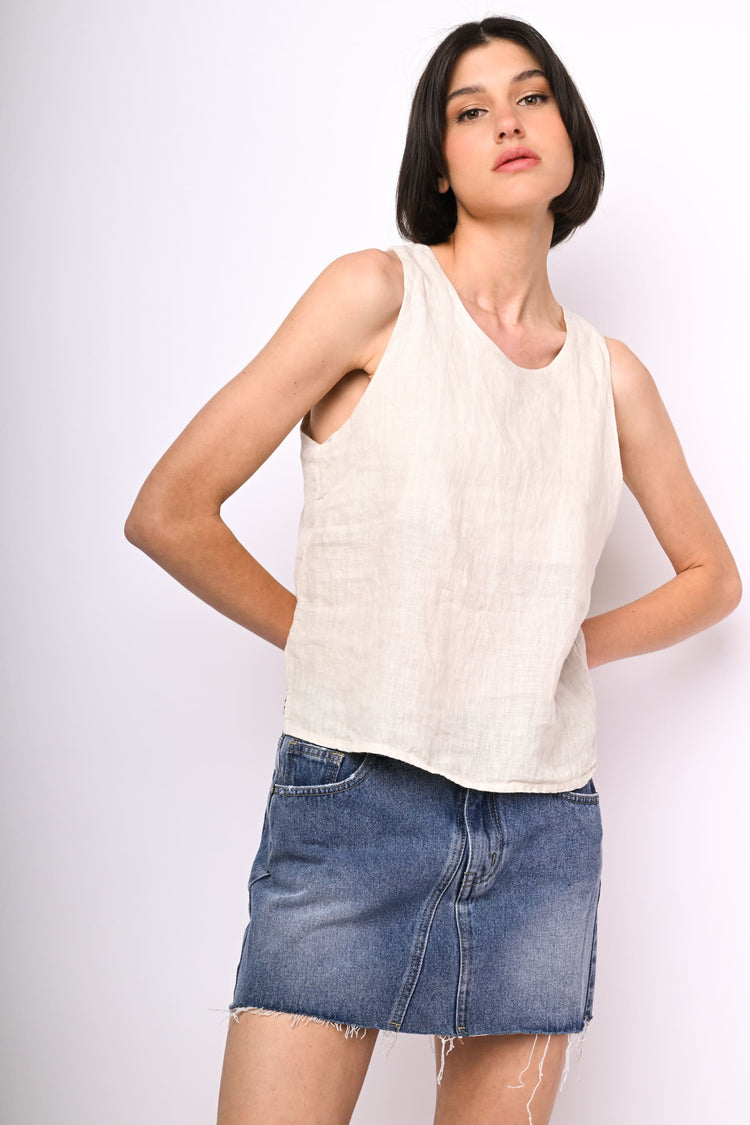 Linen top