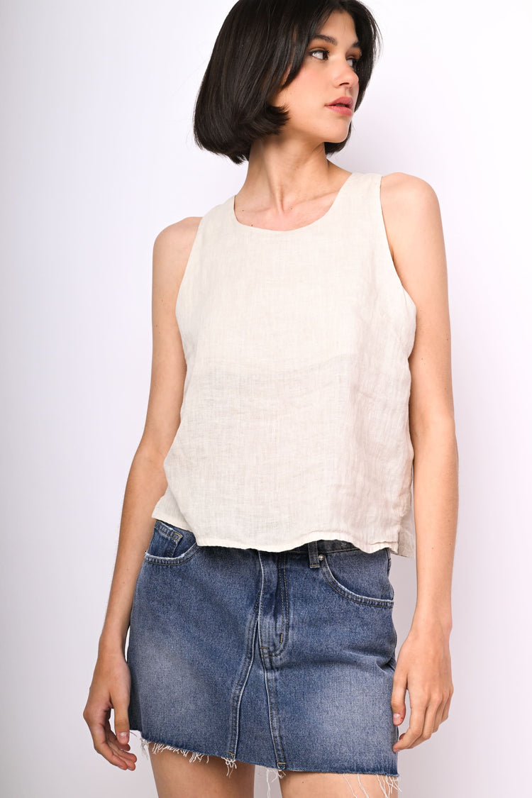 Linen top