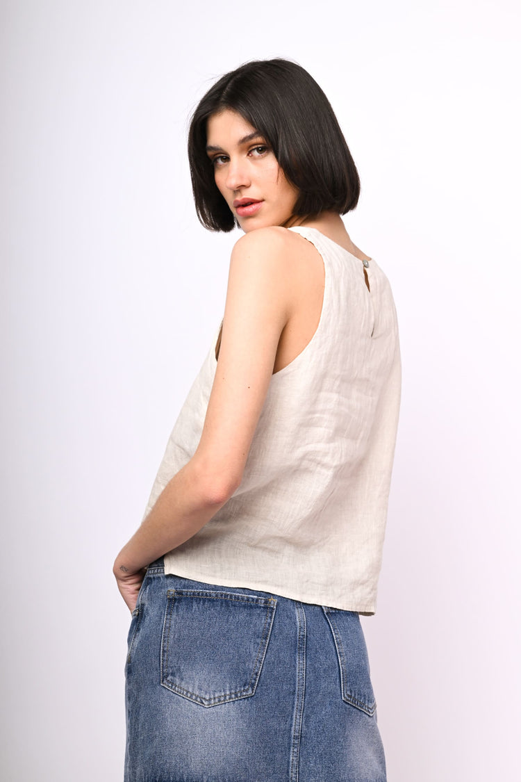 Linen top
