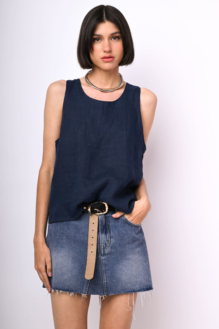 Linen top
